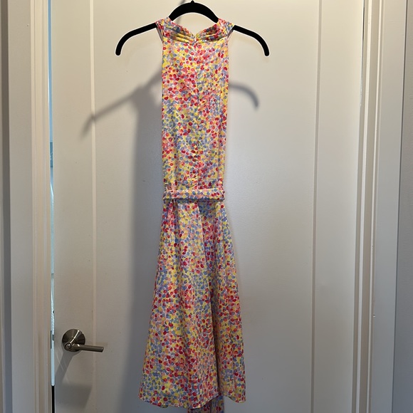 Tahari halter cross front dress | 10P | NWT - Picture 2 of 11